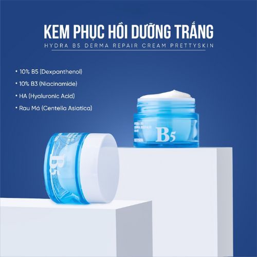 Kem Dưỡng Prettyskin Hydra B5 Derma Repair Phục Hồi, Dưỡng Trắng Da 52ml