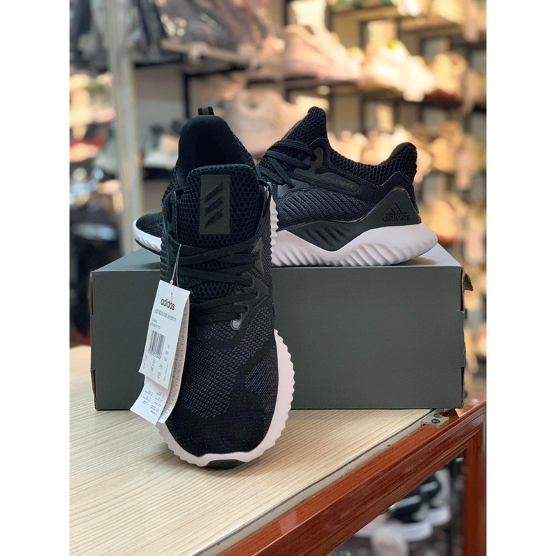 Giày thể thao sneaker alpha bounce 2018 đen trắng