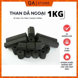 Than Nướng Hàn Quốc Sạch, An toàn, Không Khói Dùng Cho Tiệc Nướng Trong Nhà Hoặc Dã Ngoại - Loại 1kg