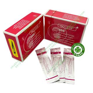 Lưỡi dao mổ phẫu thuật số 11 doctor ấn độ - gói 10 cái
