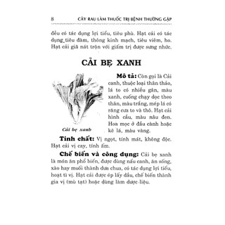 Sách - Cây Rau Làm Thuốc Trị Bệnh Thường Gặp