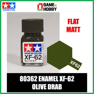 80362 ENAMEL XF-62 OLIVE DRAB - SƠN MÔ HÌNH TAMIYA
