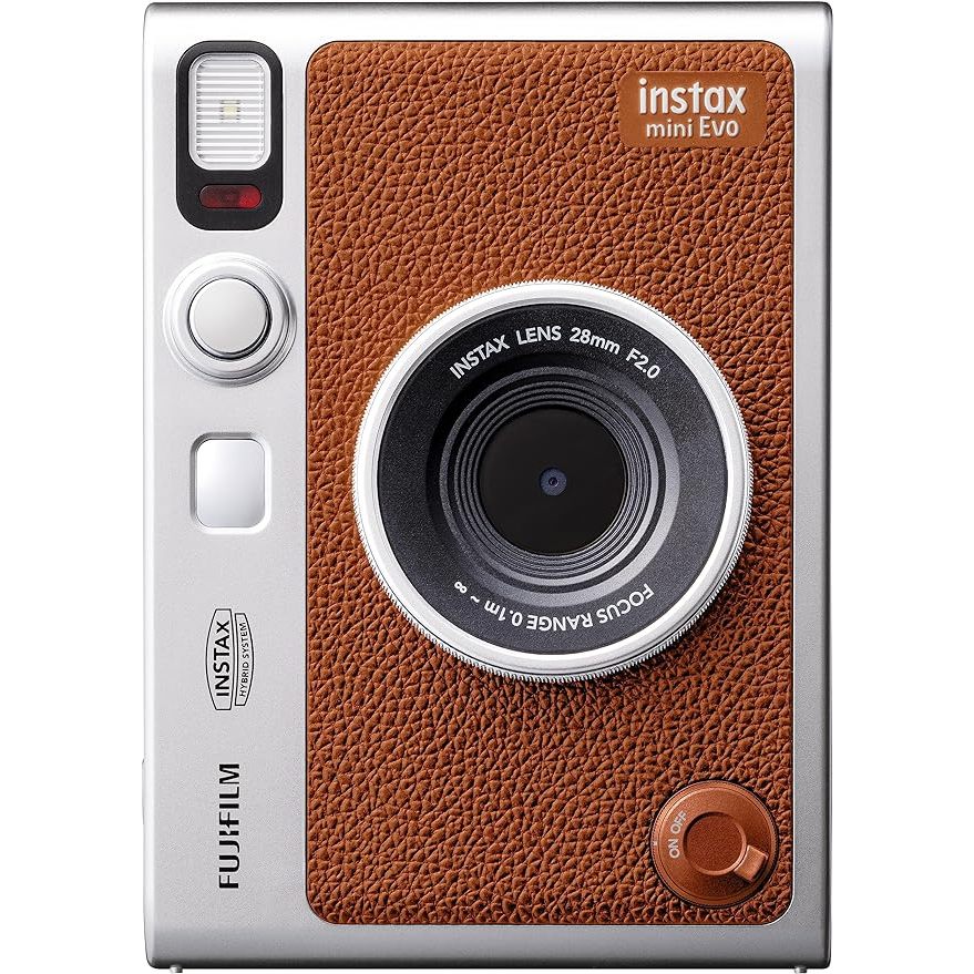Máy ảnh chụp lấy liền Fujifilm Instax Mini Evo Hybrid - Máy ảnh Fujifilm máy in 3 TRONG 1, Hàng nội địa Nhật Bản