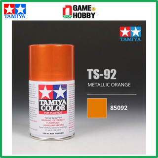 Sơn xịt mô hình tamiya 85092 ts-92 metallic orange