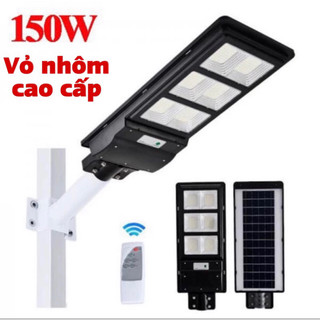 Đèn năng lượng mặt trời 150W sáng liên tục có remote