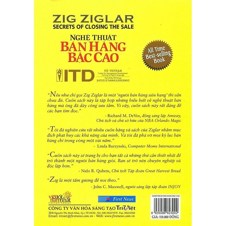 Sách Nghệ Thuật Bán Hàng Bậc Cao