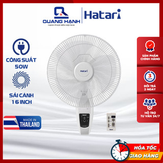 Quạt treo tường Thái lan Hatari HT-W16R6 [Chính hãng]