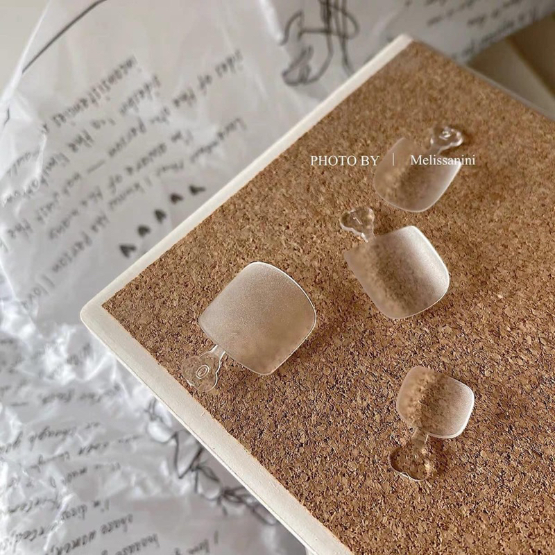 Móng up chân ngắn nhám sẵn hàng đẹp