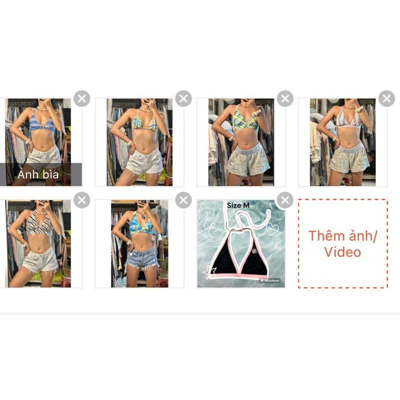 SALE OFF Áo bơi bikini chat chọn mẫu