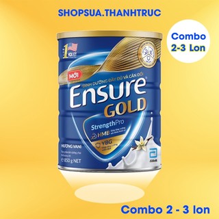 Sữa bột Ensure Gold hương Vani 850g Abbott