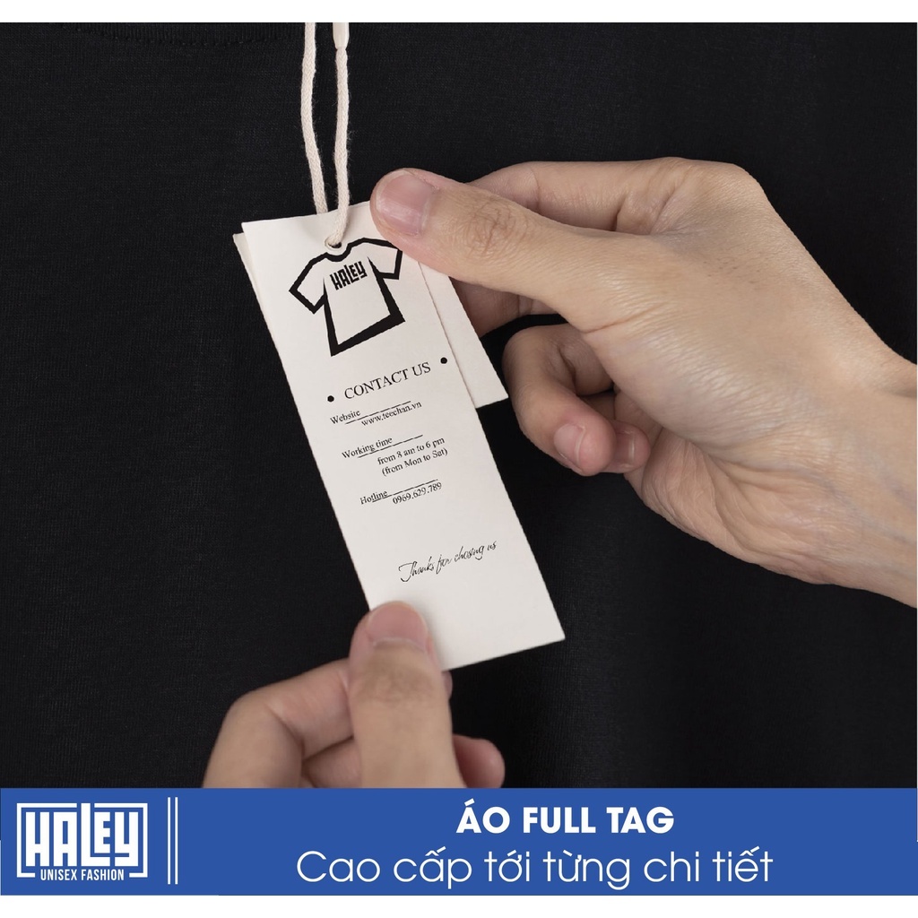 Áo Sweater Unisex HALEY HD453 Nam Nữ Dài Tay Form Rộng Phong Cách Cá Tính Chất Vải Nỉ Bông Nỉ Lông Cáo Mềm Mịn