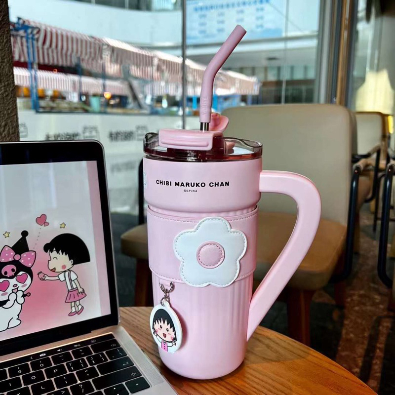 LY GIỮ GẤU DÂU - MARUKO - KITTY - KUROMI 1200ML