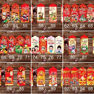 Lì xì 2024 tết GIÁP THÌN hot trend 128 mẫu dễ thương, phong bao lixi truyền thống chibi năm rồng đẹp độc lạ sỉ lẻ giá rẻ