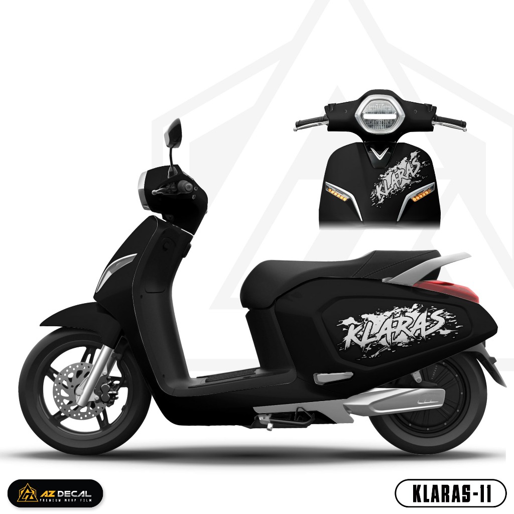 Tem Xe Điện Klara S Vinfast | KLARAS-11 | Team Decal Hình Dán Rời Xe Máy Đẹp Chất Dễ Dán Tại Nhà AN 
