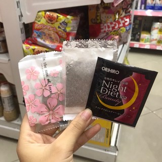 Trà Night diet tea - ổi - diếp cá gói lẻ Nhật Bản