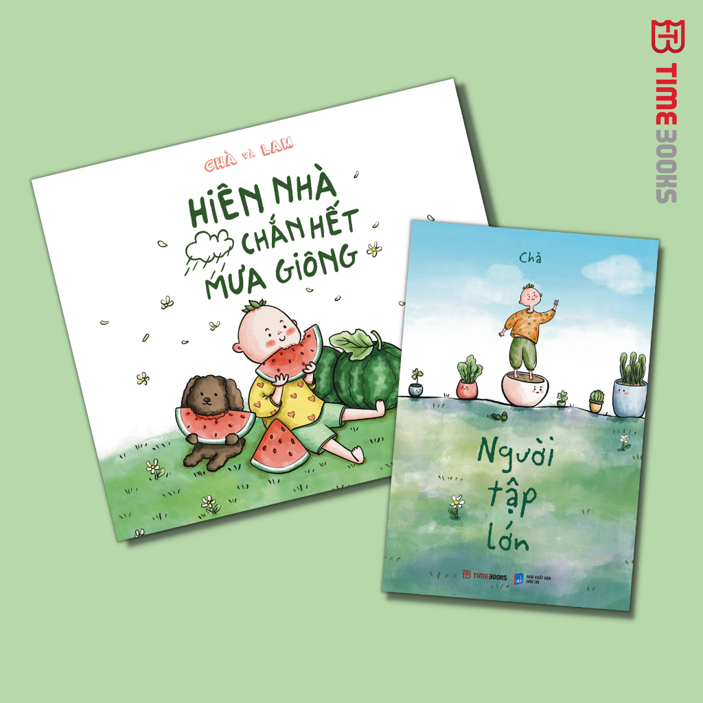 Combo 2q Sách Chà: Người Tập Lớn + Hiên Nhà Chắn Hết Mưa Giông