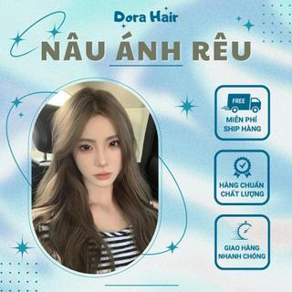 Thuốc nhuộm tóc có màu nâu ánh rêu không cần tẩy | dorahair, dorahairs