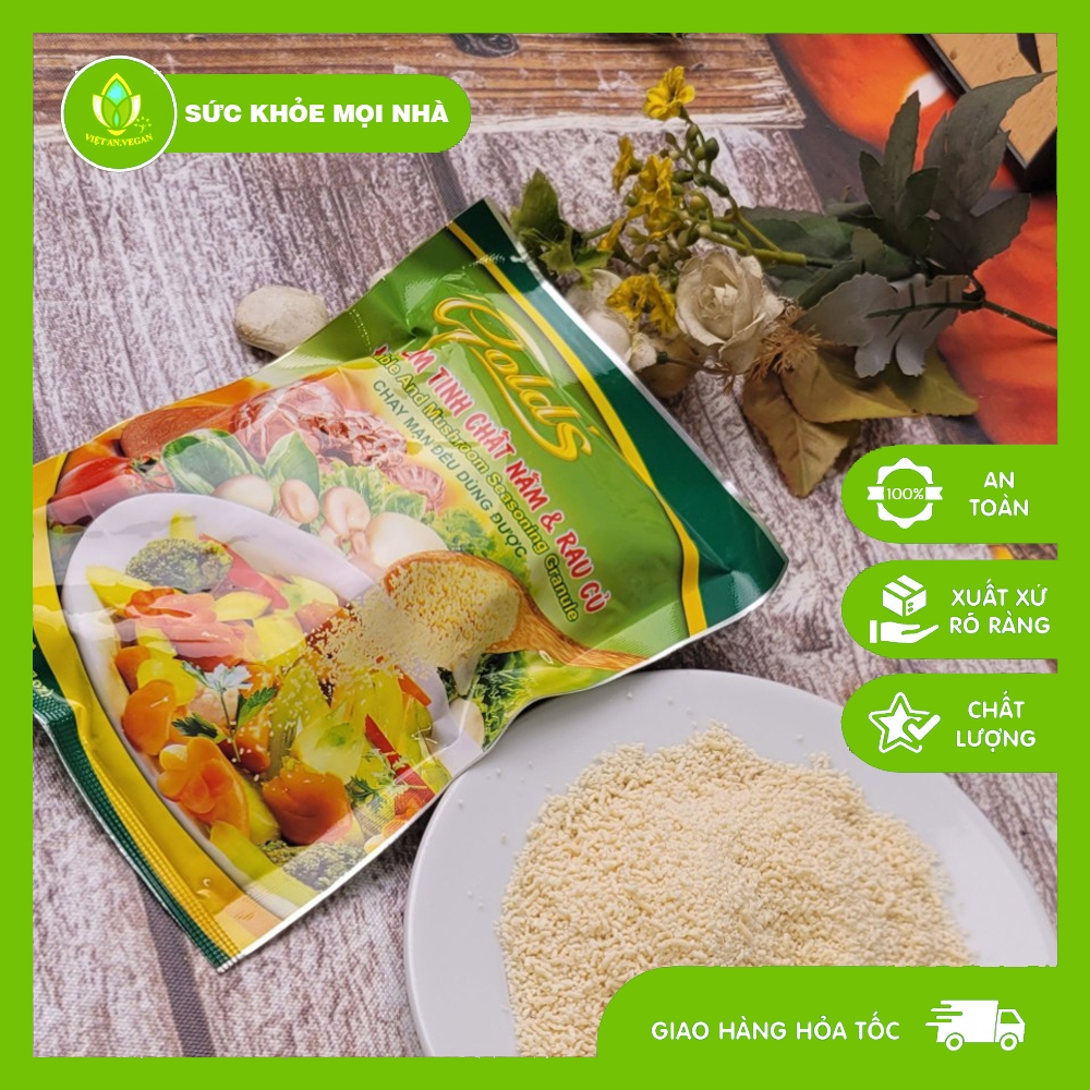 Hạt Nêm Chay Tinh Chất Nấm - Rau Củ 170g - 450g  - Thực phẩm chay | Chay Viet