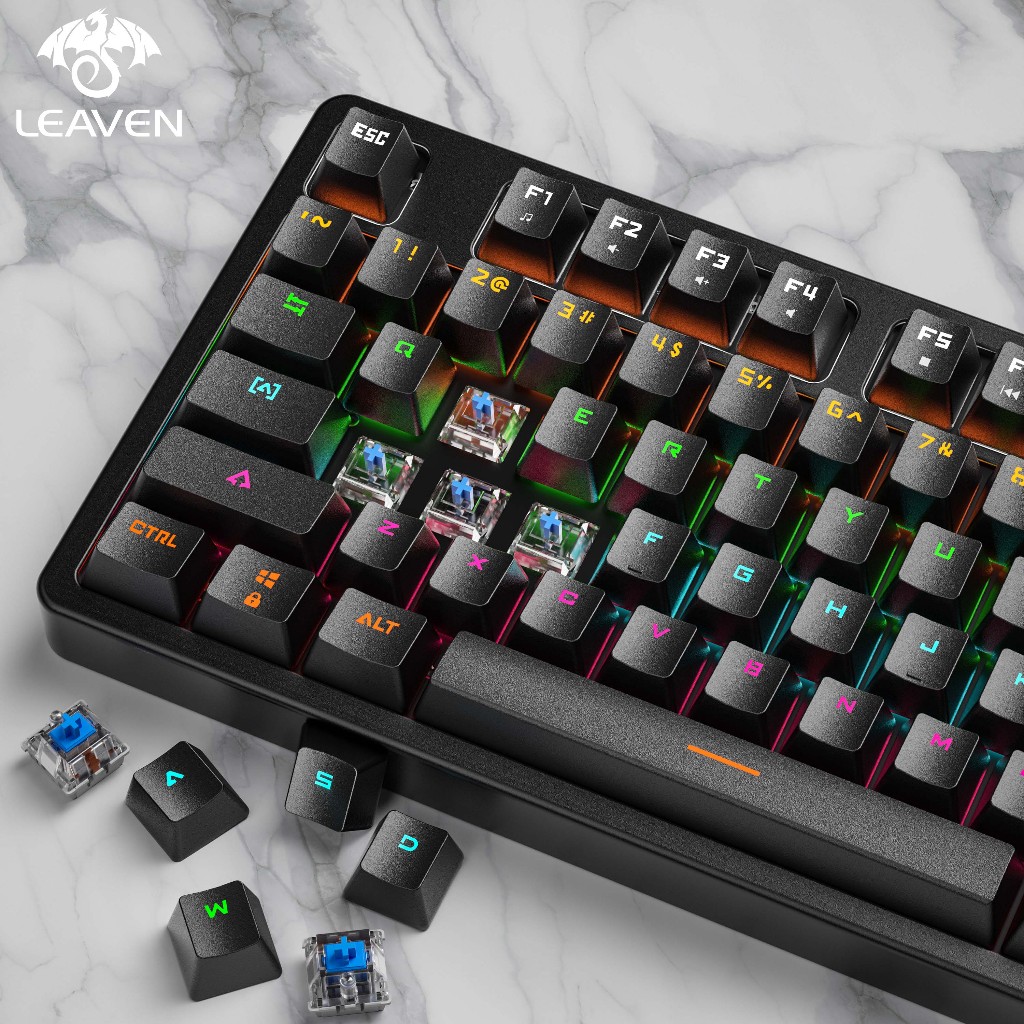 K870Bàn phím trò chơi cơ khí, phù hợp cho máy tính, game thủ và văn phòng