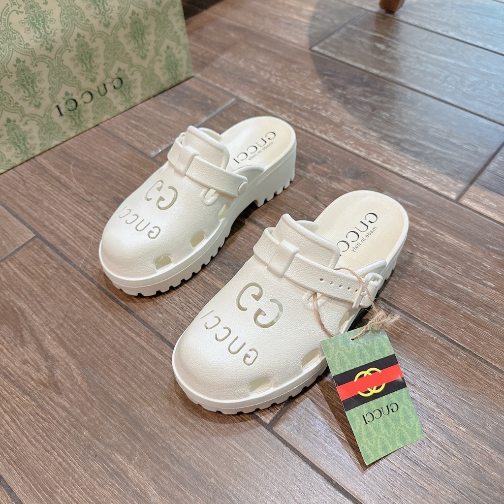 Dép sục bánh mì cao 5cm siêu HOT hàng chuẩn đẹp tặng kèm túi giấy cực xinh G107