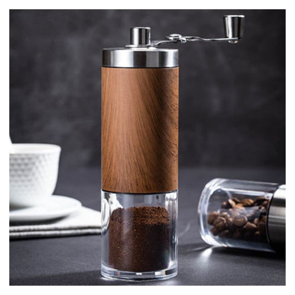 Máy xay cà phê mini bằng thép không Máy Xay Cà Phê Bằng Tay -Cối Xay Cà Phê Cầm Tay Thép Không Gỉ Cao Cấp Đa Năng- Coffe