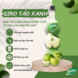 SIRO FRESHY TÁO XANH (CHAI 710ML)