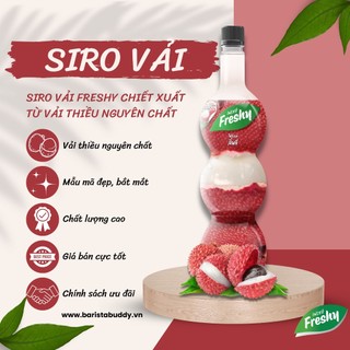 SIRO FRESHY VẢI (CHAI 710ML)