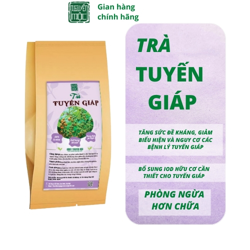 Trà tuyến giáp tiêu U túi lọc thảo dược đào thải khối U phục hồi tuyến giáp bổ sung I ốt cho cơ thể giảm sưng bướu cổ