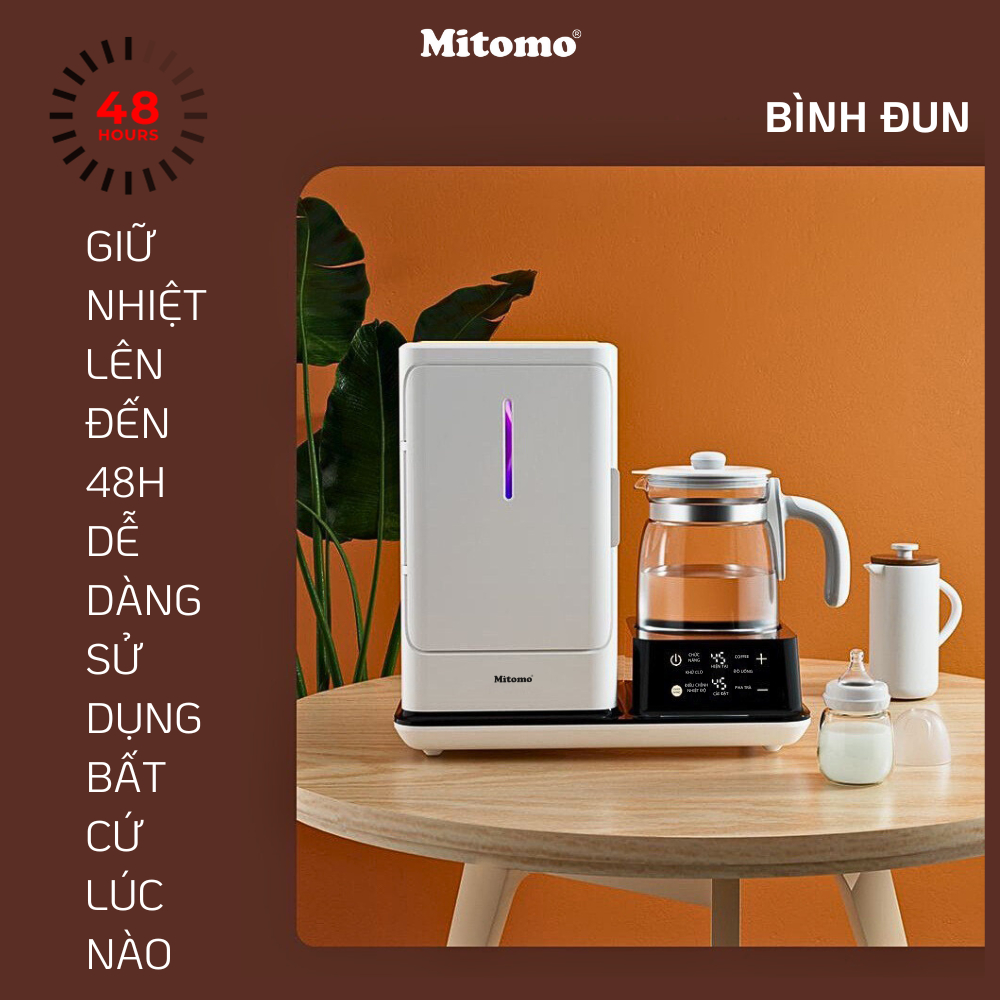 Máy đun nước hâm sữa và sấy khô tiệt trùng UV cao cấp UV- MT99 MAX - Bảo hành 3 năm
