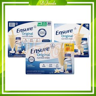 Thùng Sữa Ensure nước 237ml [HÀNG MỸ NỘI ĐỊA]