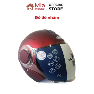 Nón bảo hiểm 3/4 SUNDA 621 - nhiều lựa chọn