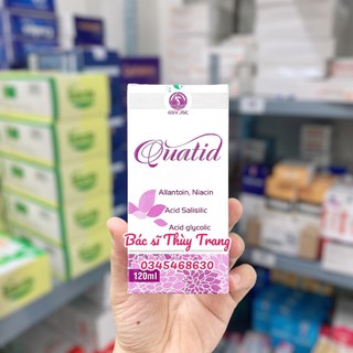 Sữa rửa mặt cho da dầu mụn QUATID - 120ml