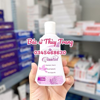 Sữa rửa mặt cho da dầu mụn QUATID - 120ml