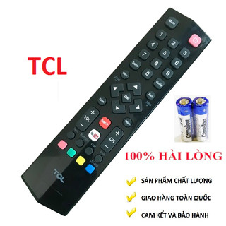 Điều khiển Remote Tivi TCL cho Smart Tivi chất lượng cao - Tặng kèm pin !