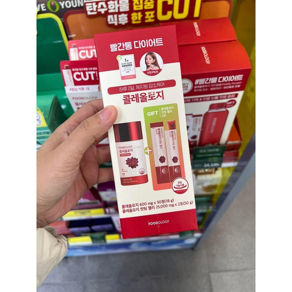 Viên uống hỗ trợ giảm cân Foodology Coleology Cut