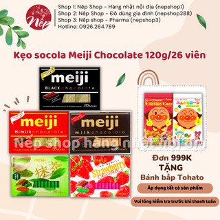 Kẹo socola Meiji Chocolate Nhật Bản 120g/26 viên - Nếp Shop - Hàng Nhật nội địa