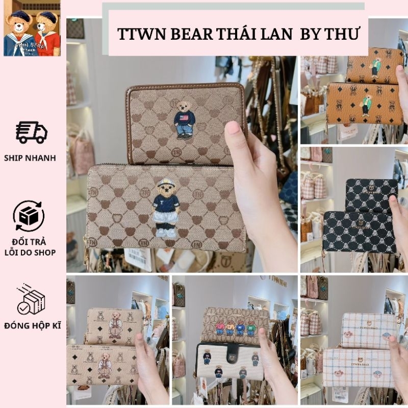 Ví ngắn , dài TTWN BEAR THÁI LAN chính hãng