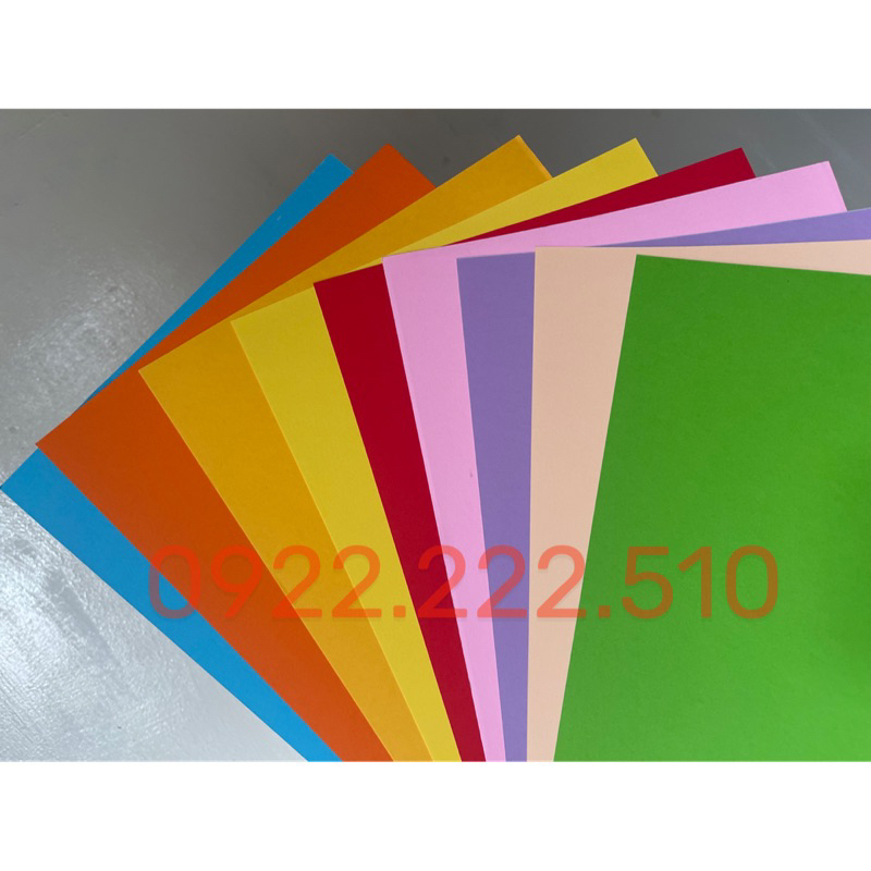 BÌA GIẤY MÀU GRAND A4 xấp/10tờ