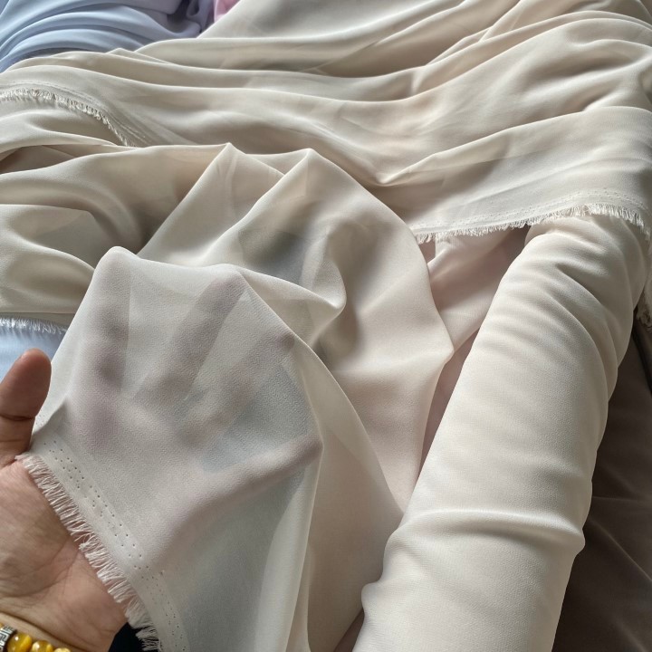 Vải Voan Hàn Trơn Nhiều Màu. Khổ 1m5 - Chất Mỏng Thấu, Mềm Rũ, Không Giãn - Làm Lót, Đầm Múa, Áo Kiểu