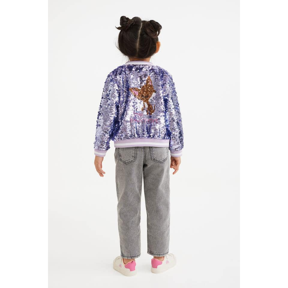 Áo khoác bomber sequin new 2511