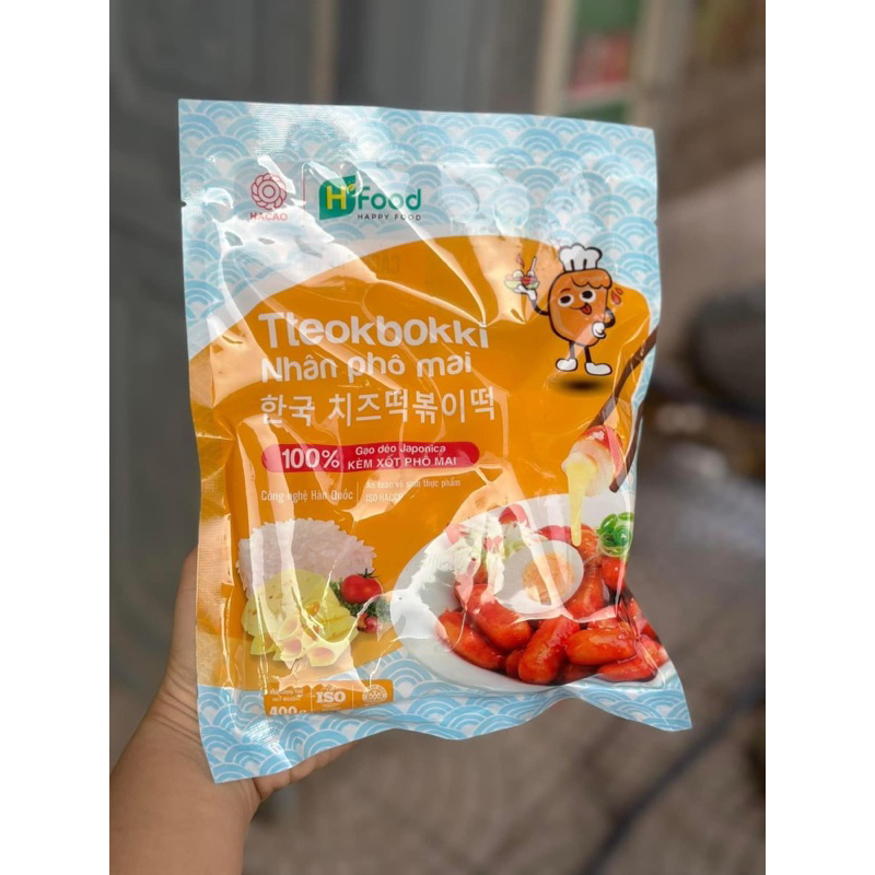 (Giá Dùng Thử) Bánh Gạo Tokbokki Nhân Phô Mai Kèm Sốt Phô Mai (Ship Đà Nẵng)