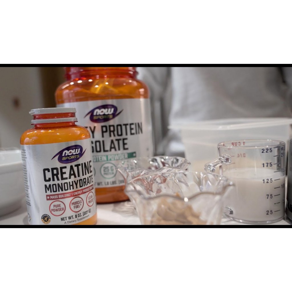 NOW MICRONIZED CREATINE MONOHYDRATE Hỗ Trợ Phát Triển Cơ Bắp Tăng Hiệu Suất Tập Luyện