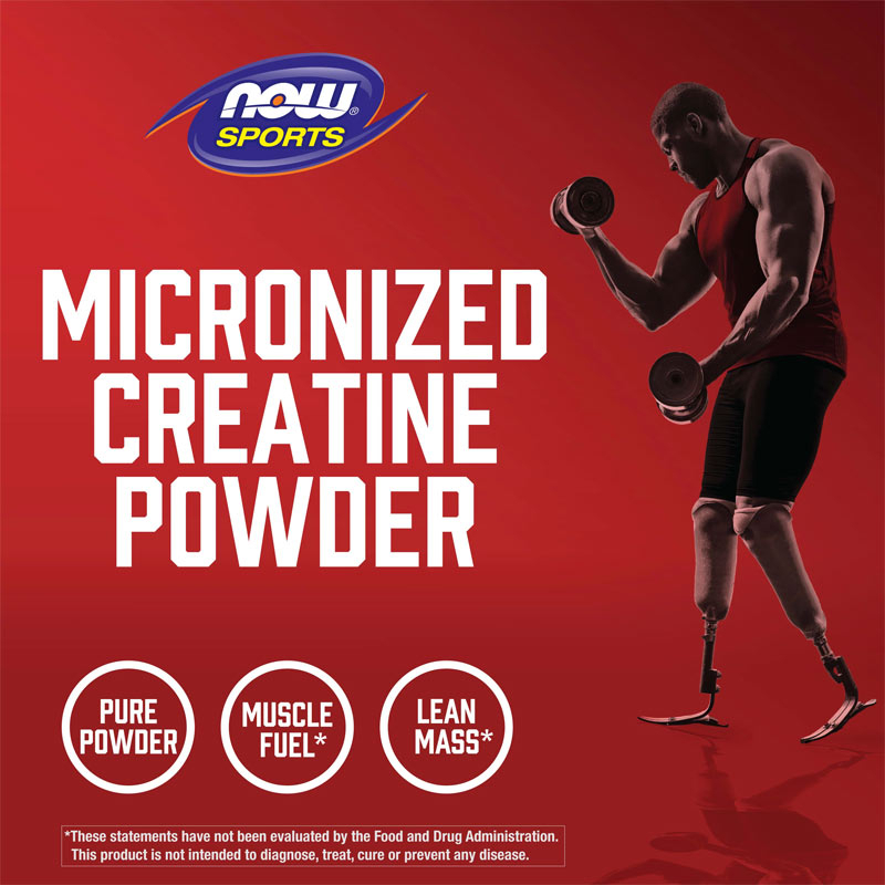 NOW MICRONIZED CREATINE MONOHYDRATE Hỗ Trợ Phát Triển Cơ Bắp Tăng Hiệu Suất Tập Luyện