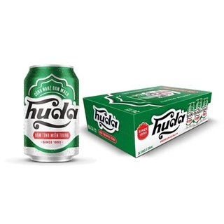 Thùng 24 lon bia huda 330ml