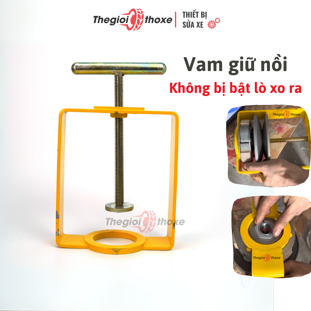 Vam giữ nồi xe tay ga - Dụng cụ mở nồi côn chuyên nghiệp - Thế Giới Thợ Xe