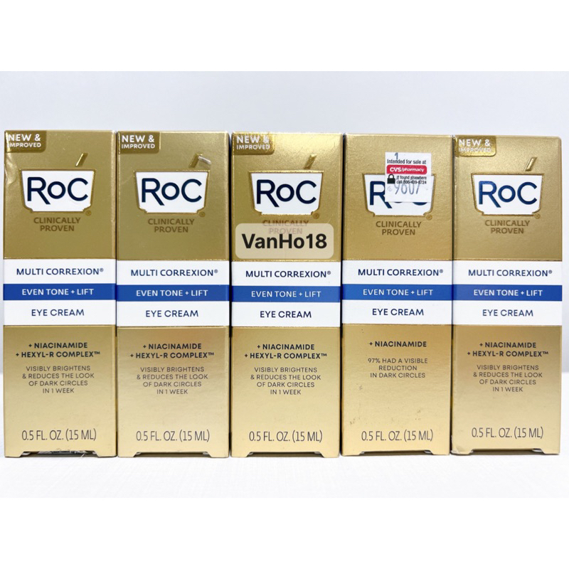 Kem dưỡng mắt Roc Multi Correxion 5 in 1 Eye Cream