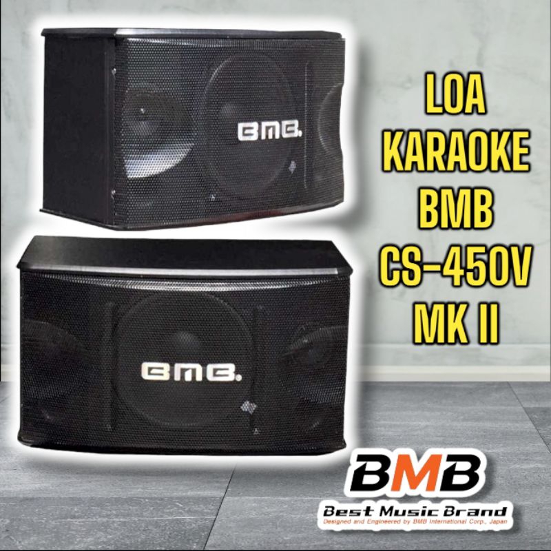 Loa Karaoke BMB Cs-450V Mkll Bass 25