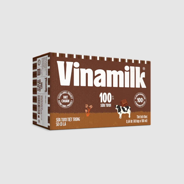 (Date mới) Thùng 48 hộp sữa tươi tiệt trùng Socola Vinamilk 180ml