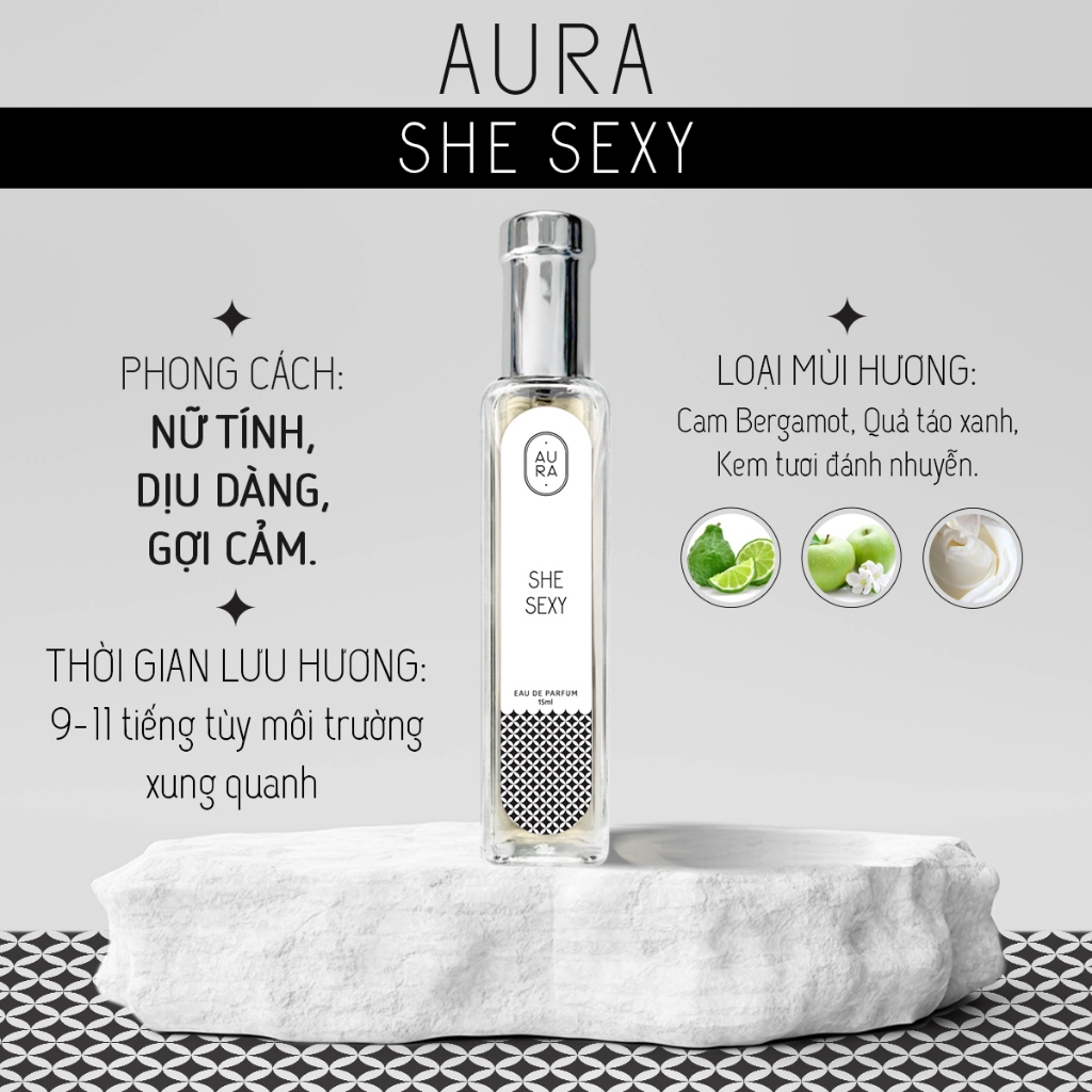 Nước hoa SHE SEXY 15ml EDP