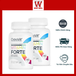 [CHÍNH HÃNG] Viên uống Ostrovit Vit&Min Forte - Bổ Sung Vitamin Tổng Hợp 90 Viên - Vit&Min Forte Ostrovit 120 Viên